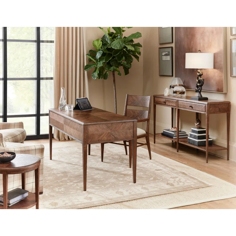 Nova 19.25'' H Upholstered Oak Armchair