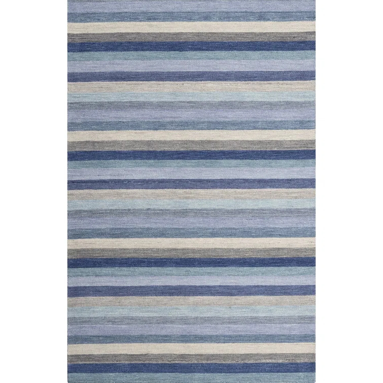 Jazzy Handmade Wool Blue/Indigo Rug
