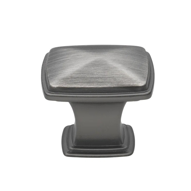 Deco 1 1/4" Length Square Knob