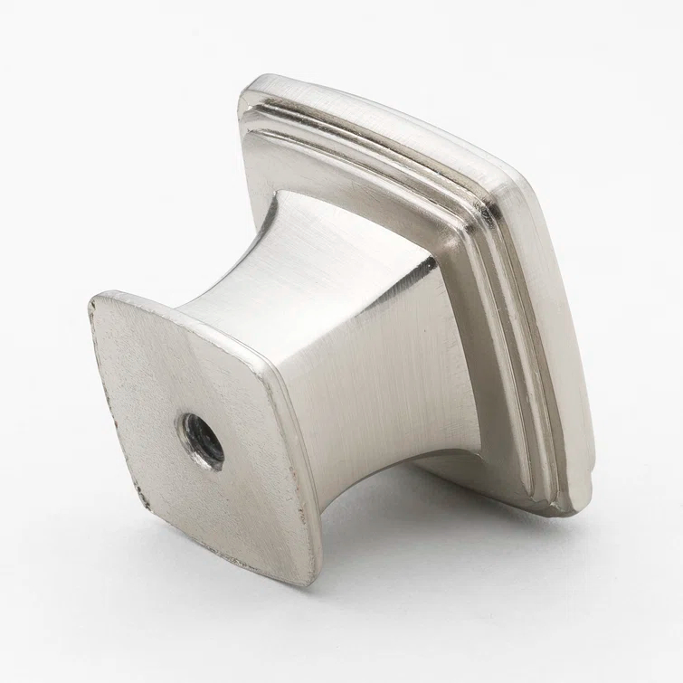 Deco 1 1/4" Length Square Knob Multipack