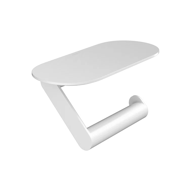 WallStoris hansgrohe Toilet Paper Holer with Shelf