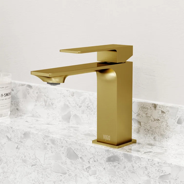 Dunn 6" H Single Handle Single Hole Bathroom Faucet