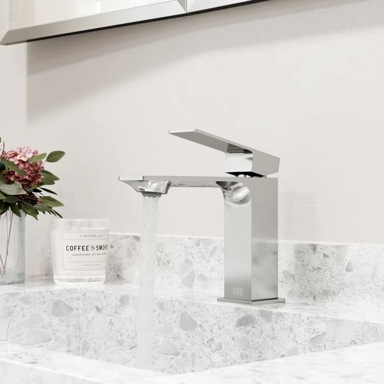 Dunn 6" H Single Handle Single Hole Bathroom Faucet