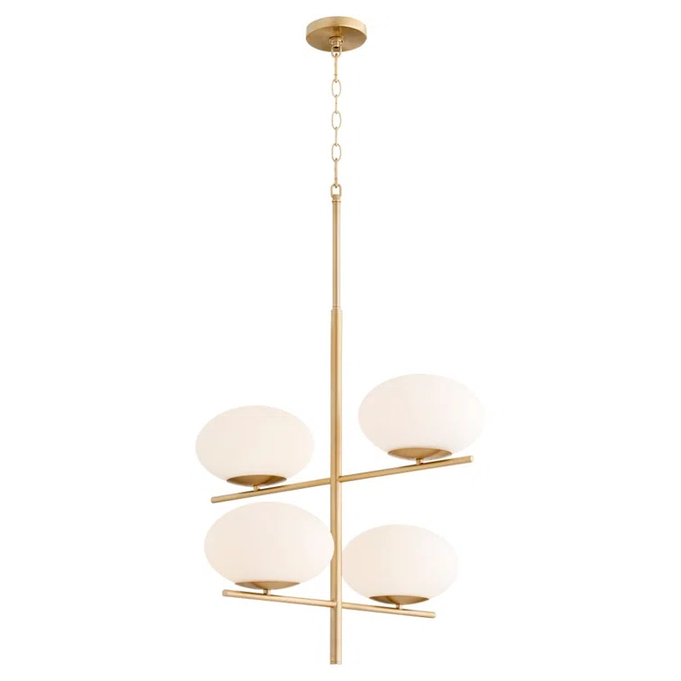 Pod 4 - Light Geometric Chandelier