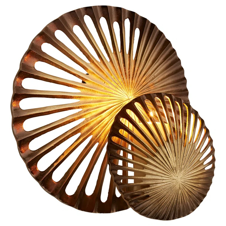 Cyan Design Spatial 16.75'' H Metal Wall Wall Sconce
