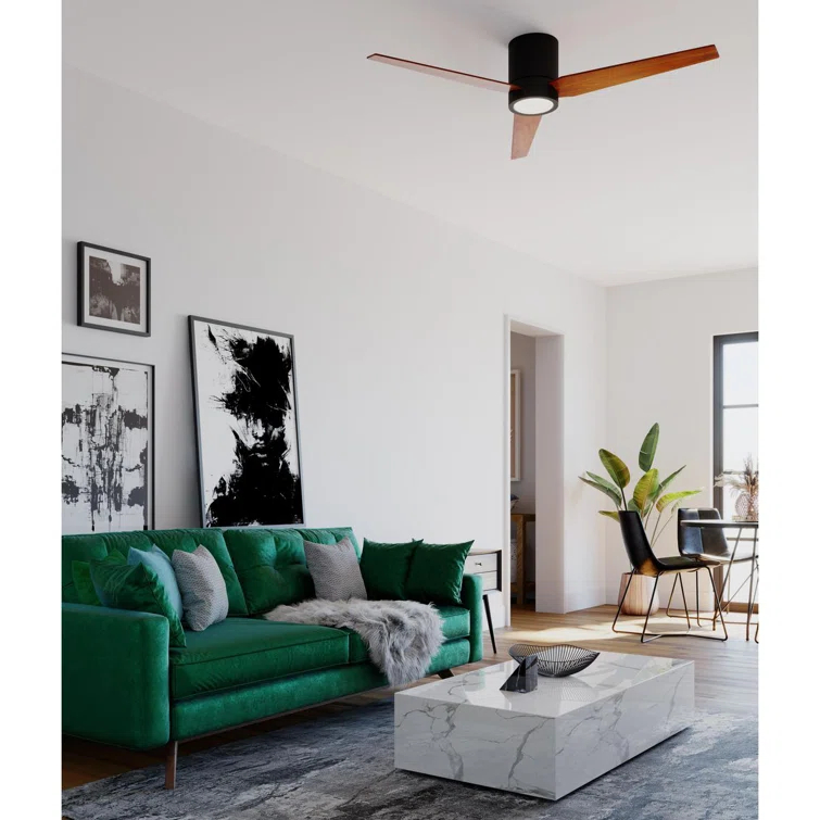 Goren 56'' 3 Blade Ceiling Fan with LED Light Kit