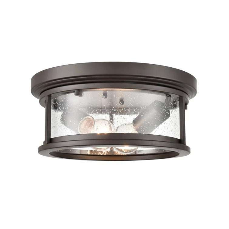 Bresley 2 - Bulb Outdoor Flush Mount