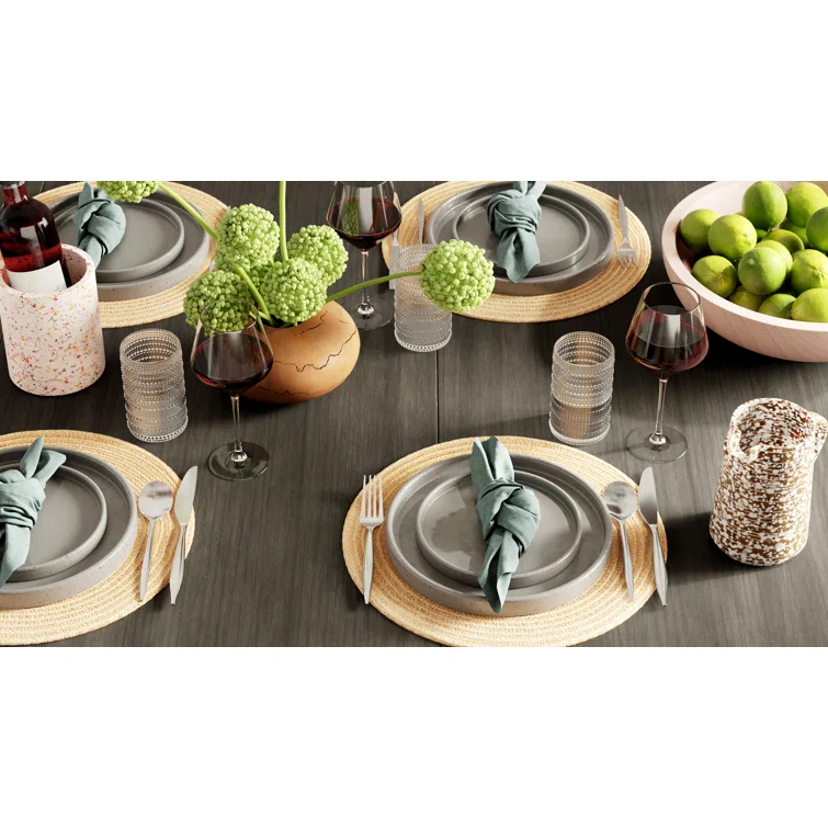 Milano 20 Piece 18/10 Stainless Steel Flatware Set, Service for 4