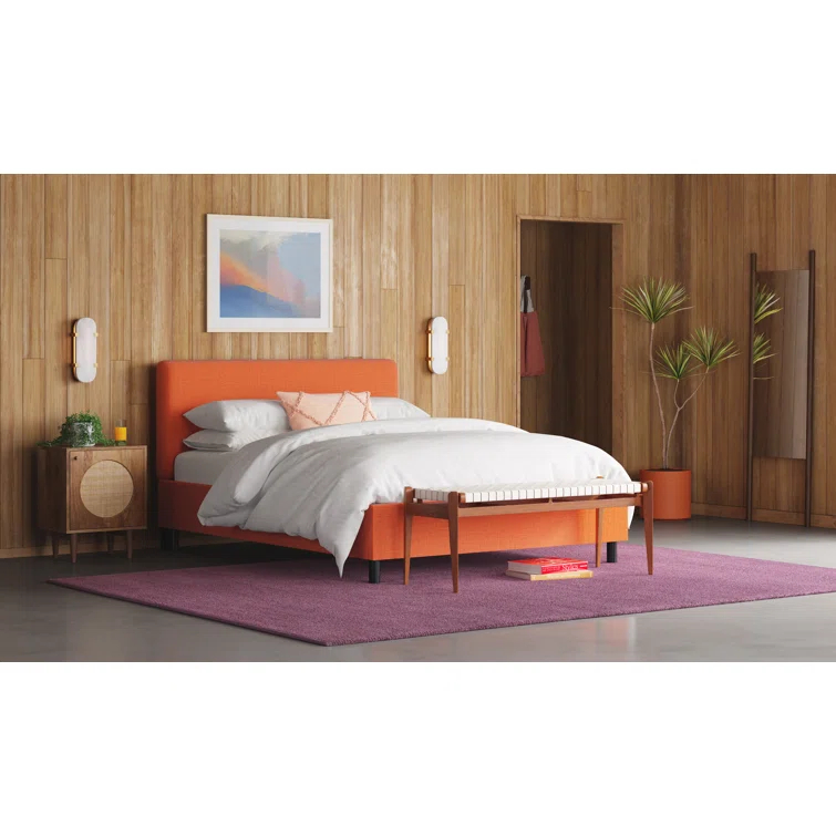 Kenan Genuine Leather Bench