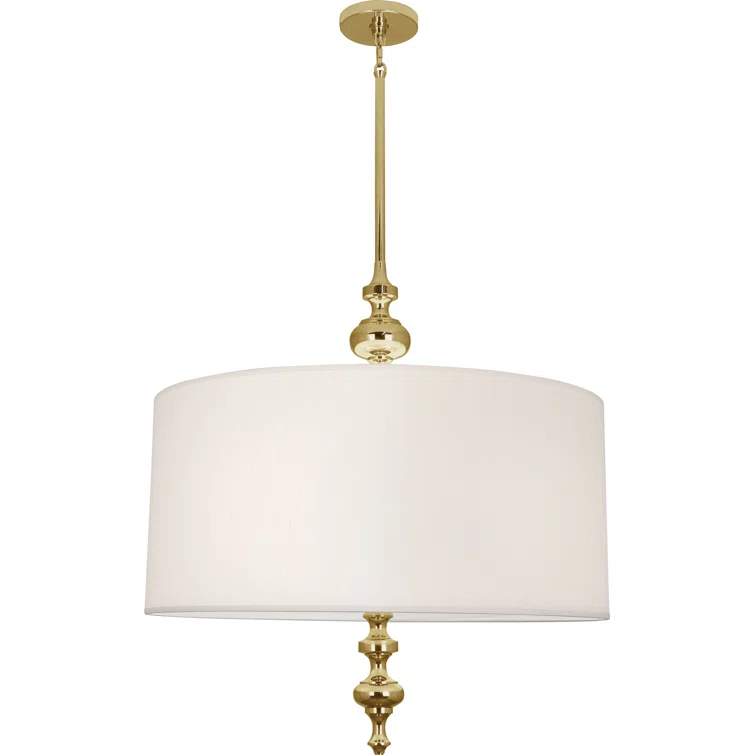 Robert Abbey Arthur Pendant in Modern Brass Color