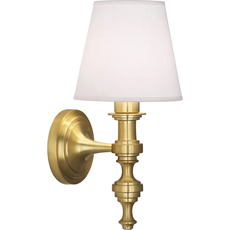 Robert Abbey Arthur Steel Armed Sconce