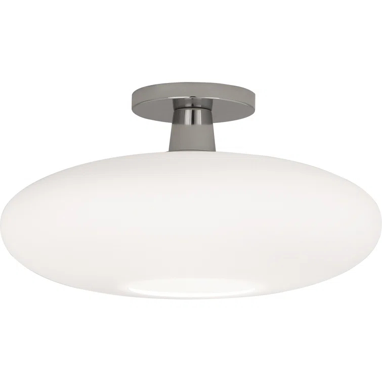 Ovo Glass Semi Flush Mount