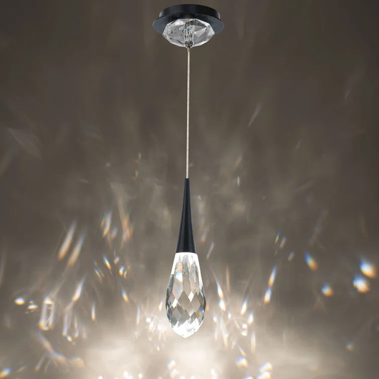 Hibiscus 1 - Light LED Single Pendant