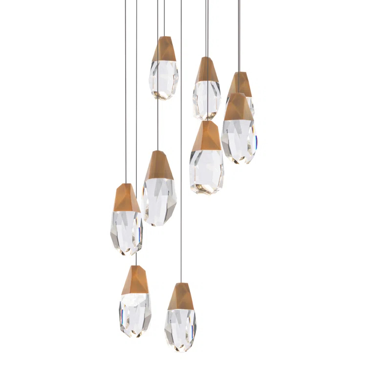 Martini 9 Light LED Multi-Light Pendant