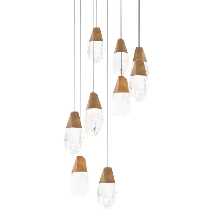 Martini 9 Light LED Multi-Light Pendant