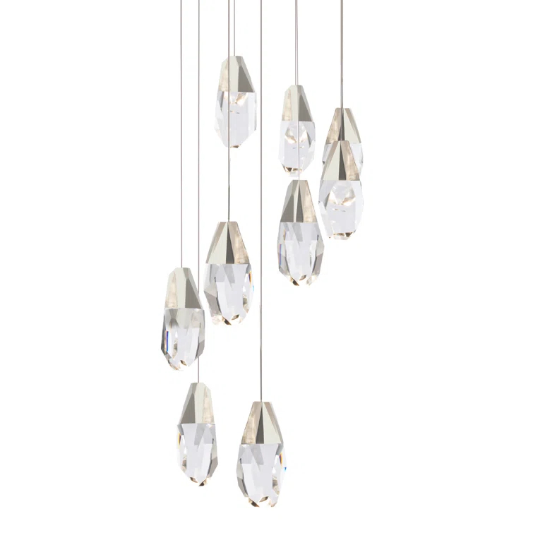 Martini 9 Light LED Multi-Light Pendant
