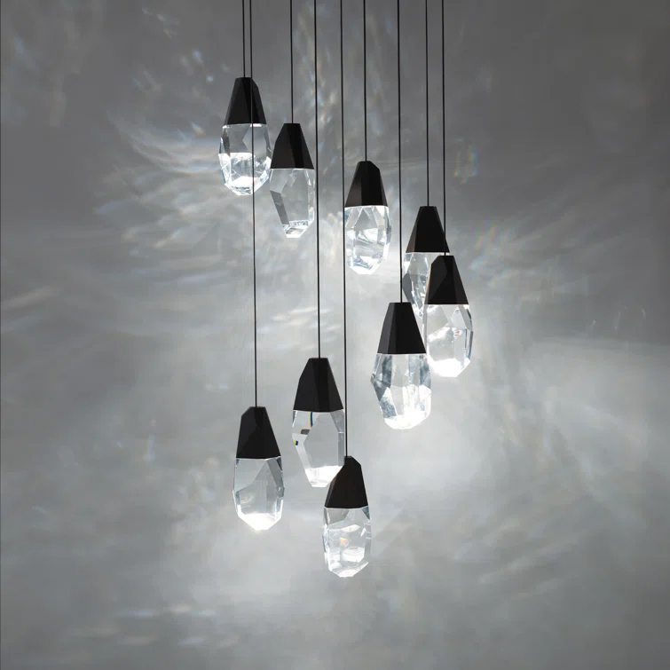 Martini 9 Light LED Multi-Light Pendant