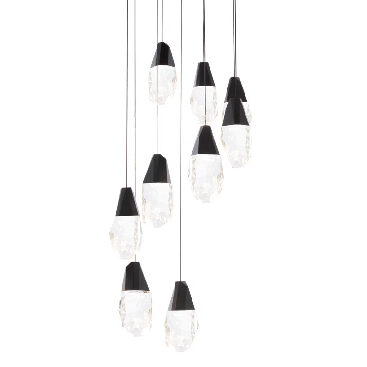 Martini 9 Light LED Multi-Light Pendant