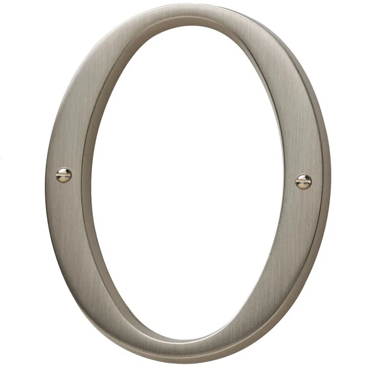 4.75" H Brass House Number