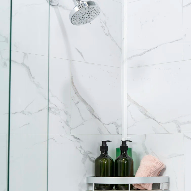 Palisade 23.2 in. x 11.1 in. Tile Shower and Tub Surround Kit