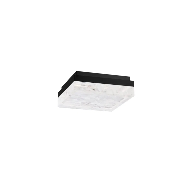Whisper Crystal LED Flush Mount