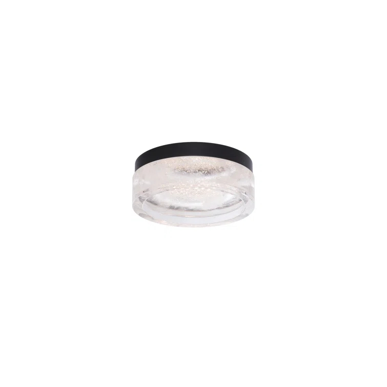 Melange Crystal LED Flush Mount