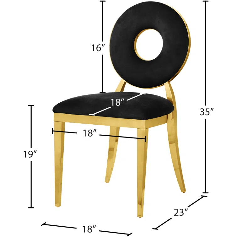 Cantu 19.5'' H Faux Leather Upholstered Side Chair