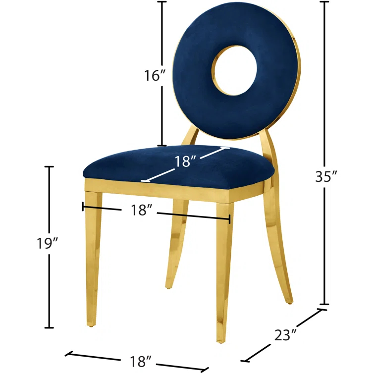 Cantu 19.5'' H Faux Leather Upholstered Side Chair