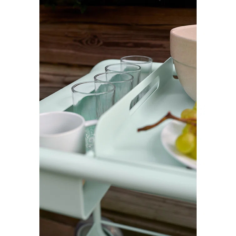 Luxembourg Metal Bar Cart