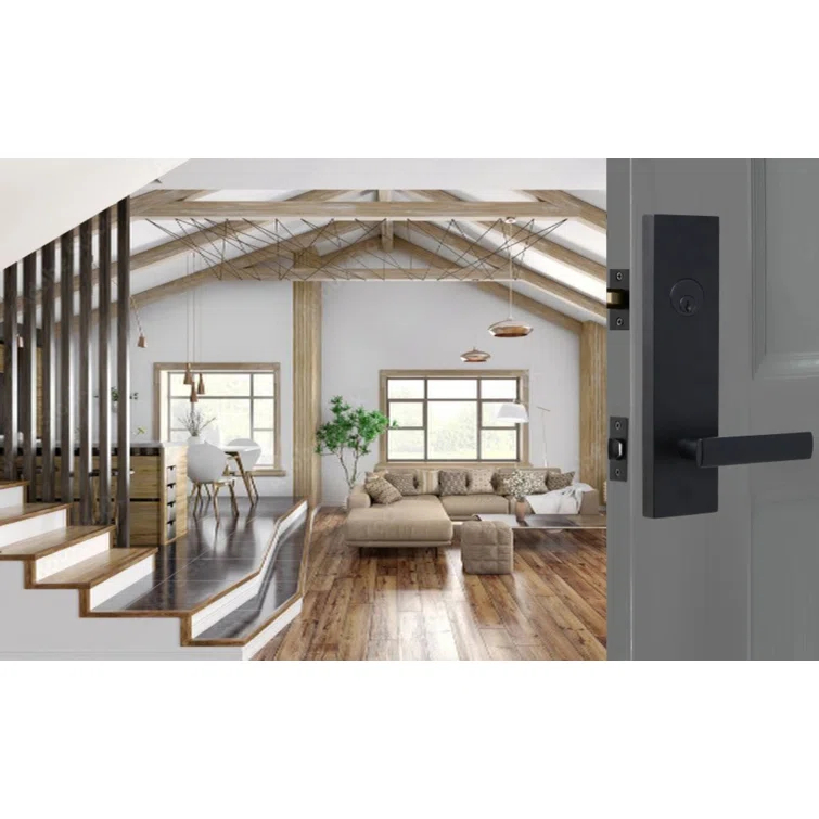 Weslock 066213232SL2D Complete Transitional Entry Lever Set with Deadbolt