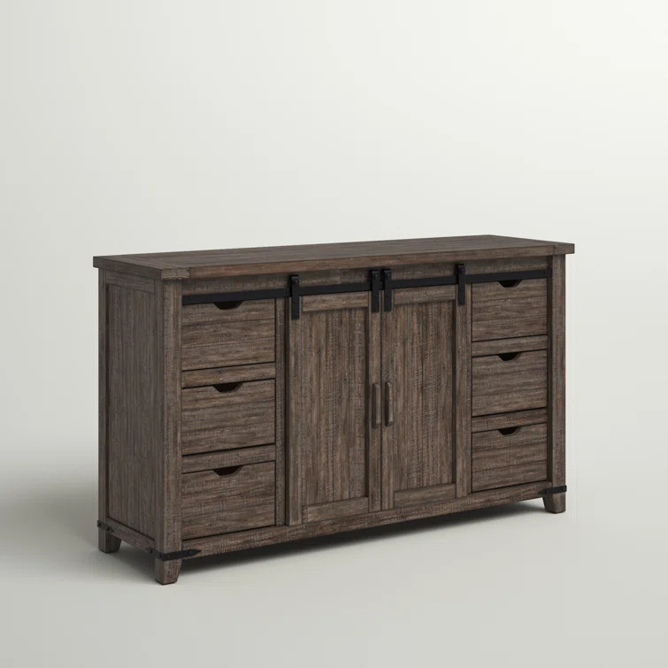 Yoji 60'' Solid Wood Sideboard
