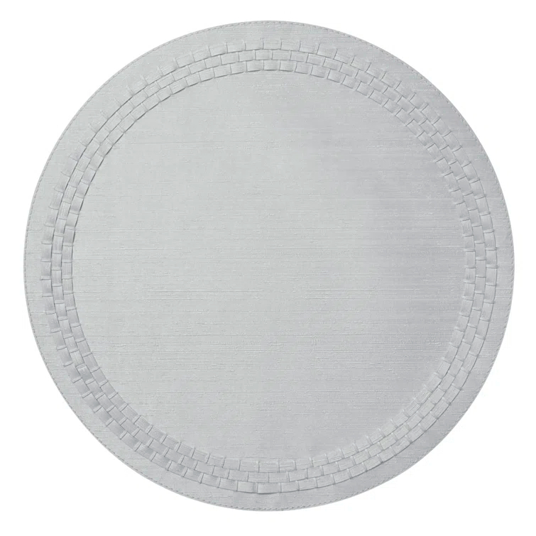Mode Living August Vinyl Round Placemat (Set of 4)
