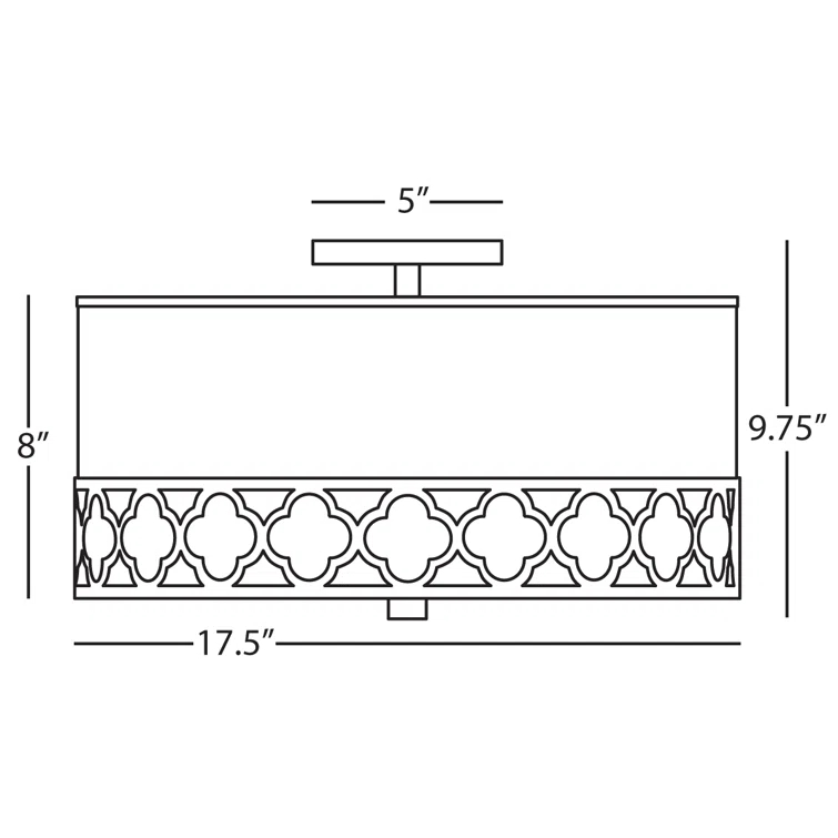 Addison Fabric Flush Mount