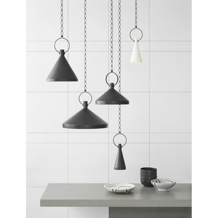 Limoges Aged Iron Crystal 19" Indoor/Outdoor Pendant Light