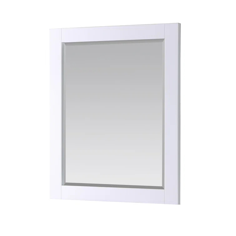 Ivy Wood Flat Wall Mirror