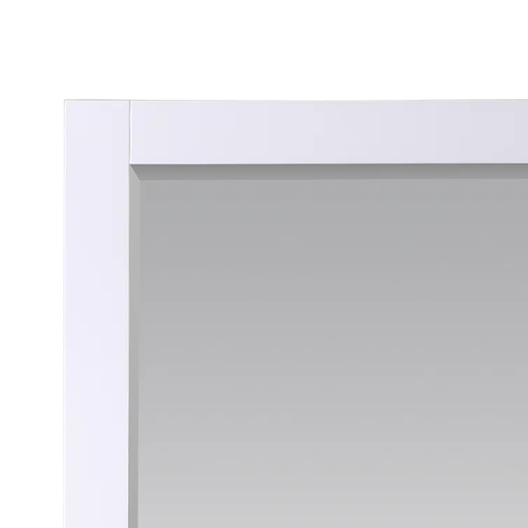 Ivy Wood Flat Wall Mirror