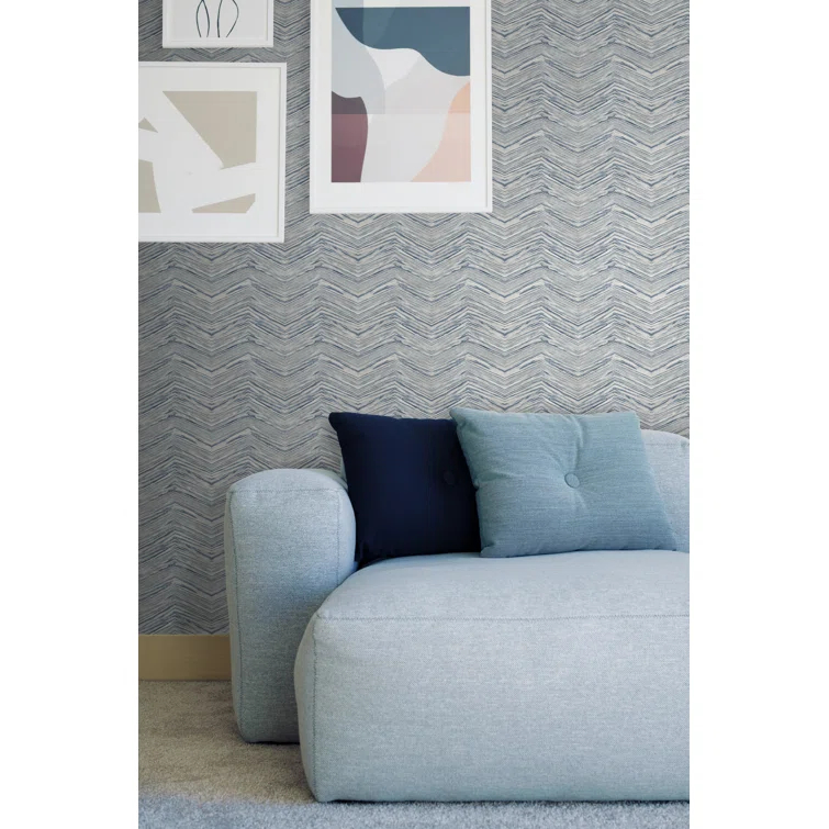 Wood Chevron Peel & Stick Chevron Roll