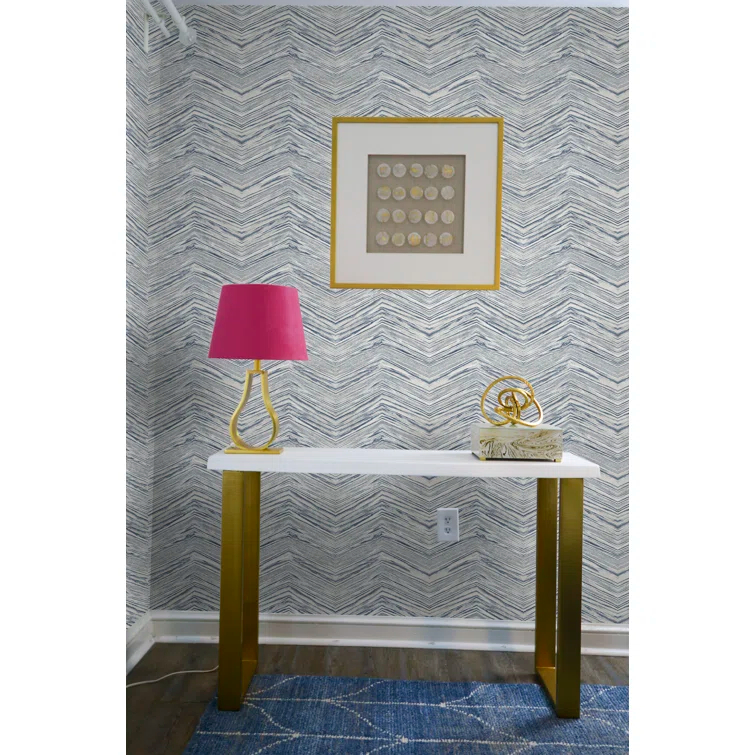 Wood Chevron Peel & Stick Chevron Roll