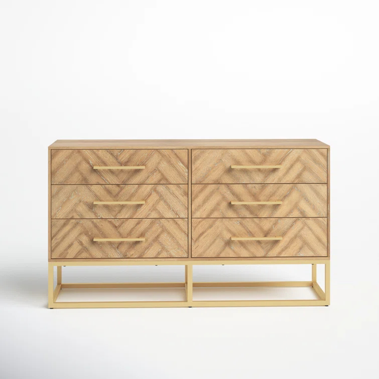 Sheldon 6 - Drawer Double Dresser