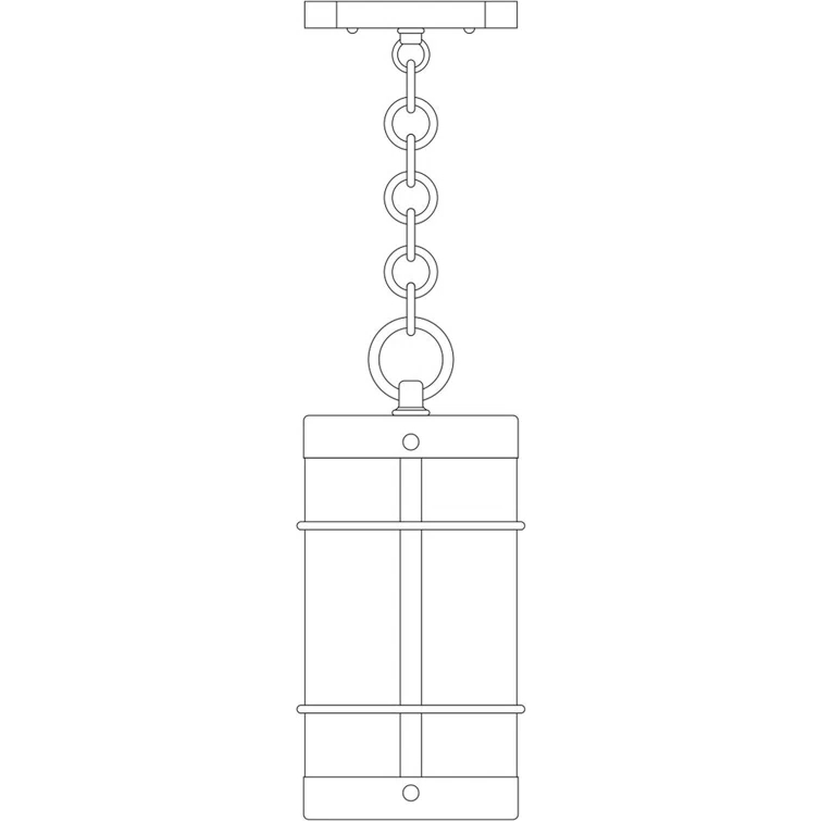 Arroyo Craftsman Valencia 1 - Light Lantern Pendant