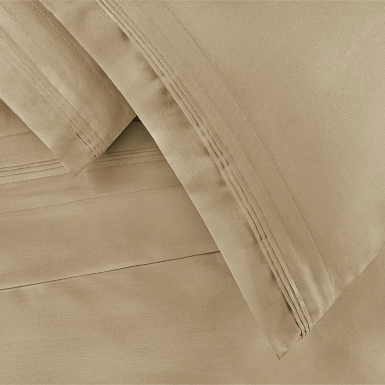 Luxury Egyptian-Quality Cotton 650 Thread Count Sateen Sheet Set