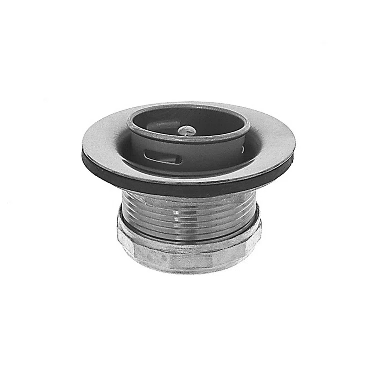 Oatey 3784 Dearborn Junior Duo Bar Sink Strainer, Stainless Steel Body and Basket, Length 1-1/8
