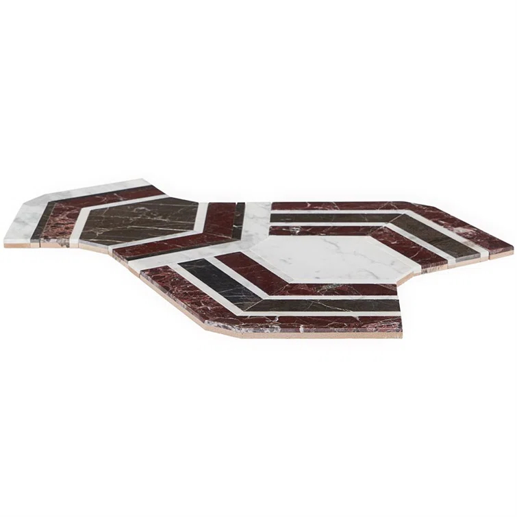 Bond Tile Tenor Marble Random Mosaic Wall & Floor Tile