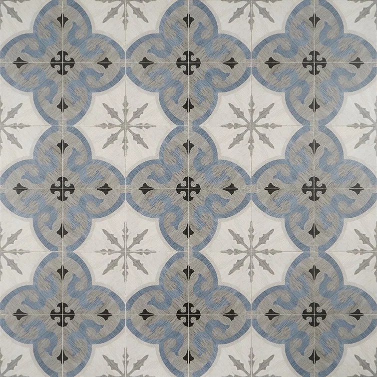 Beverly 8" x 8" Porcelain Patterned Wall & Floor Tile (12.91 sq. ft./ Case)