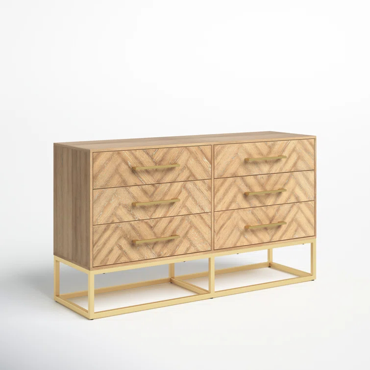 Sheldon 6 - Drawer Double Dresser