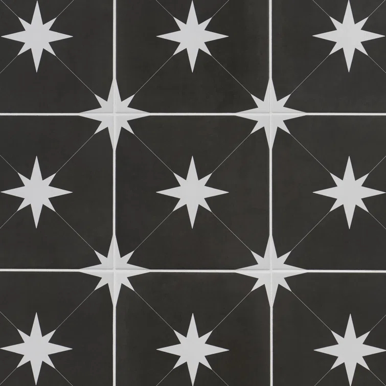 Polaris 9 in. x 9 in. Matte Porcelain Floor and Wall Tile (10.76 Sq. Ft. / Case)
