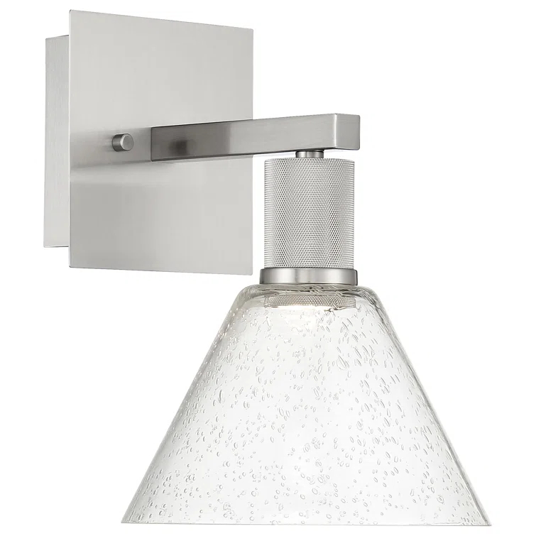 Southglenn Steel LED Armed Sconce