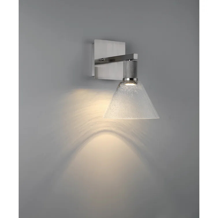 Southglenn Steel LED Armed Sconce