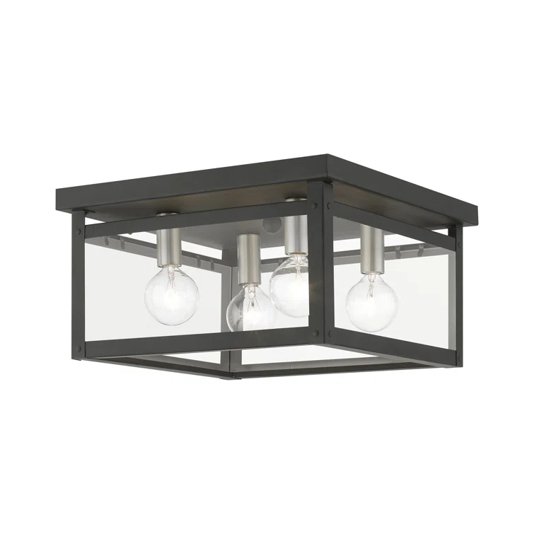 Teodro 4-Light 11" Flush Mount