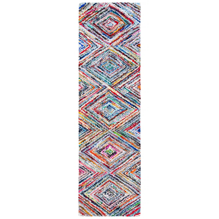 Anaheim Hand Tufted Performance Geometric Rug